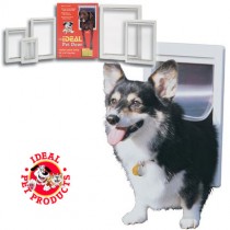Ideal Pet Products Designer Series Pet Door Medium Gray 2.12" x 8.93" x 14.87"