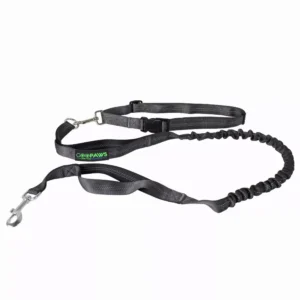 Pettz Hands-Free Adjustable Dog Leash – Waist Belt for Running & Walking
