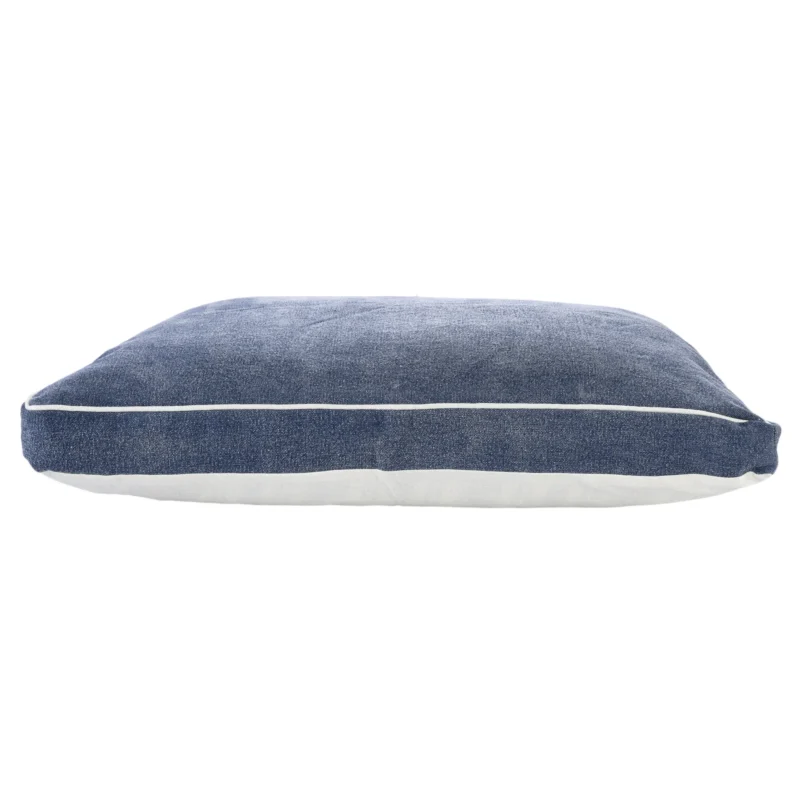 Pettz Stonewashed Blue Orthopedic Pet Bed – Washable Cover