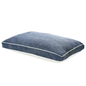 Pettz Stonewashed Blue Orthopedic Pet Bed – Washable Cover