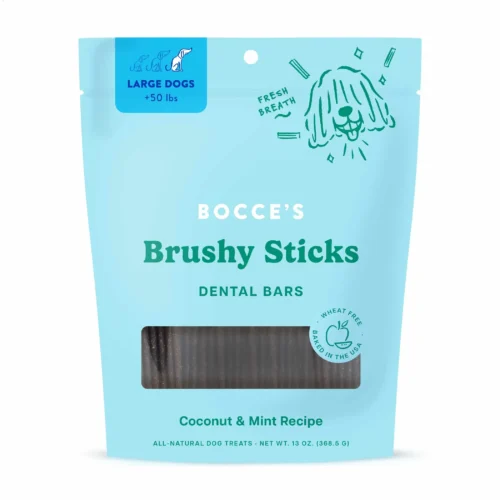 2980-BOCFSLGBST.0.td_size_1 Pettz Bocce’s Large Brushy Sticks Dental Treats – Natural Plaque Fighter