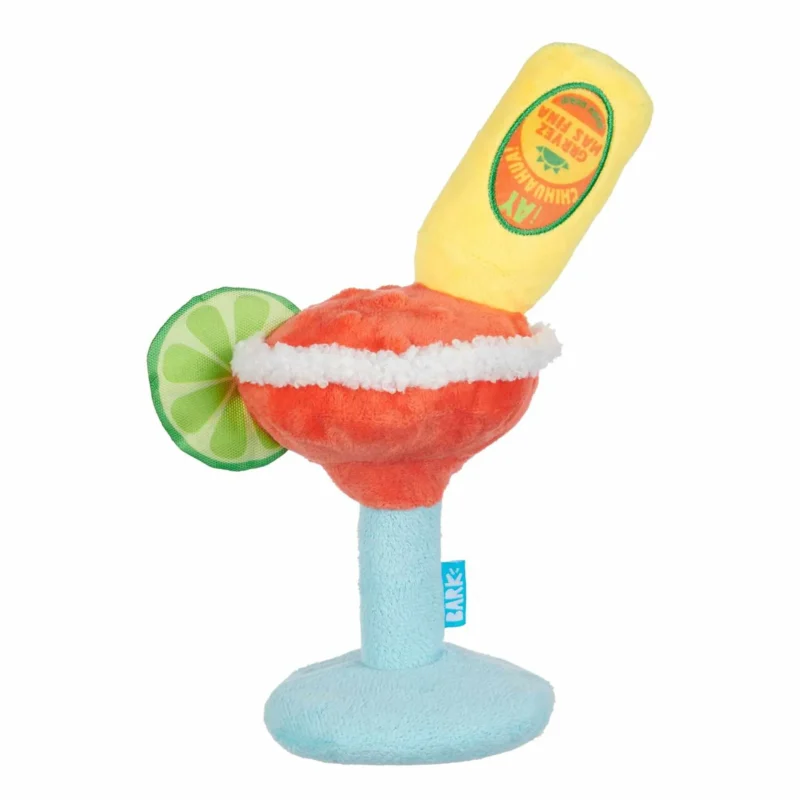 Pettz BARK Bulldog Barkarita Plush – Cute Squeaky Play Toy