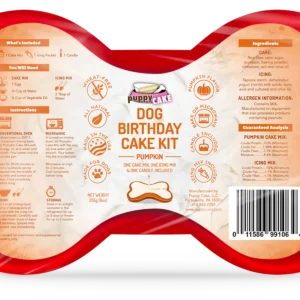 Pettz Puppy Cake Dog Birthday Cake Kit – Easy Homemade Celebration Treat