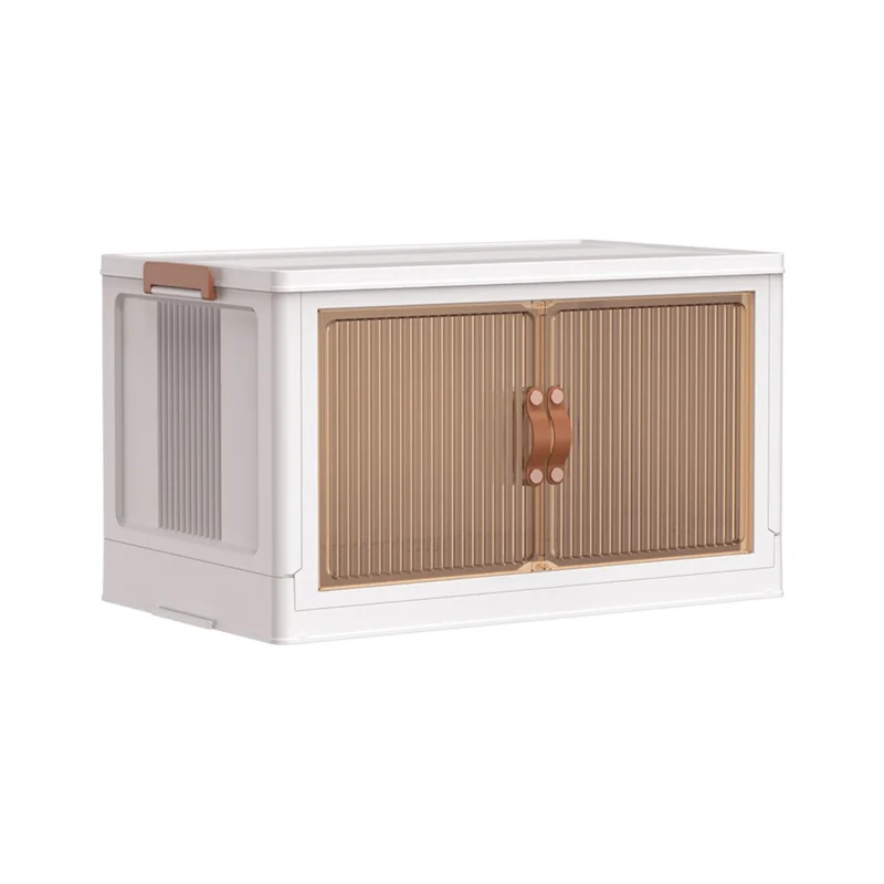 Pettz 3-Pack Foldable Pet Storage Bins with Lids – Space-Saver