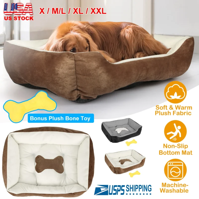 Pettz Pet Dog Bed Soft Warm