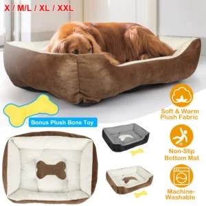 Pettz Pet Dog Bed Soft Warm