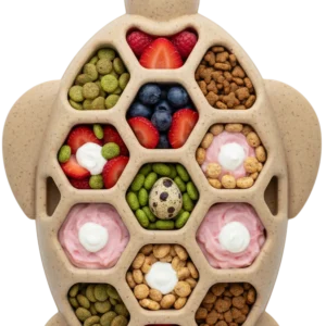 Pettz Ultra-Durable Turtle Nylon Chew Toy – Tough Teething & Enrichment