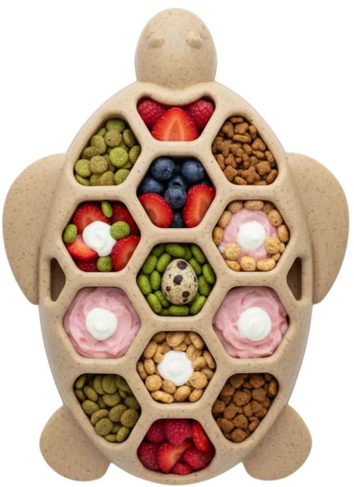 Pettz Ultra-Durable Turtle Nylon Chew Toy – Tough Teething & Enrichment