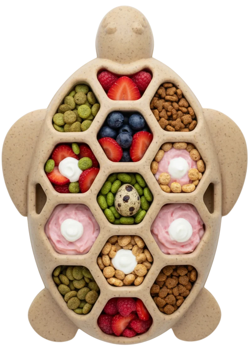 Pettz Ultra-Durable Turtle Nylon Chew Toy – Tough Teething & Enrichment