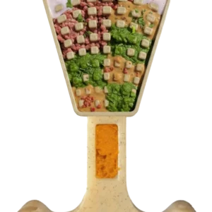 Pettz Waffle Tower 2-in-1 Nylon Chew Toy – Aggressive Chewer Enrichment