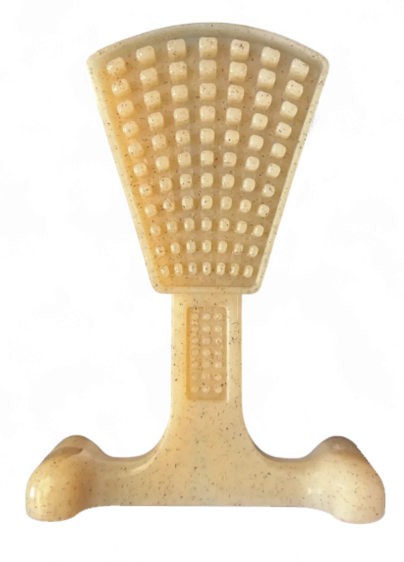 Pettz Waffle Tower 2-in-1 Nylon Chew Toy – Aggressive Chewer Enrichment