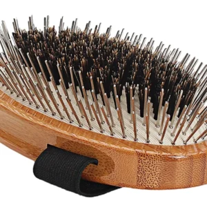 Pettz Bass Hybrid Grooming Brush – Gentle Deshedding & Massage