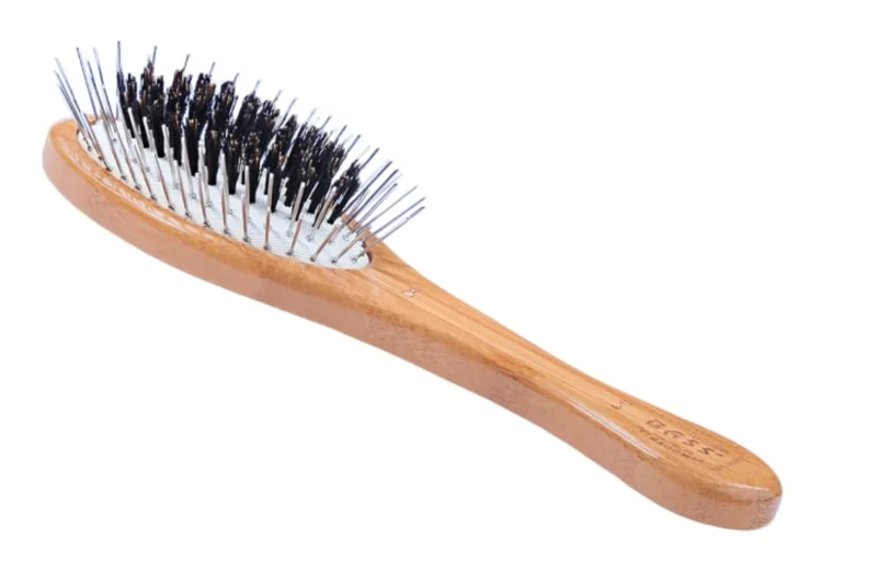 Pettz Bass Hybrid Grooming Brush – Gentle Deshedding & Massage