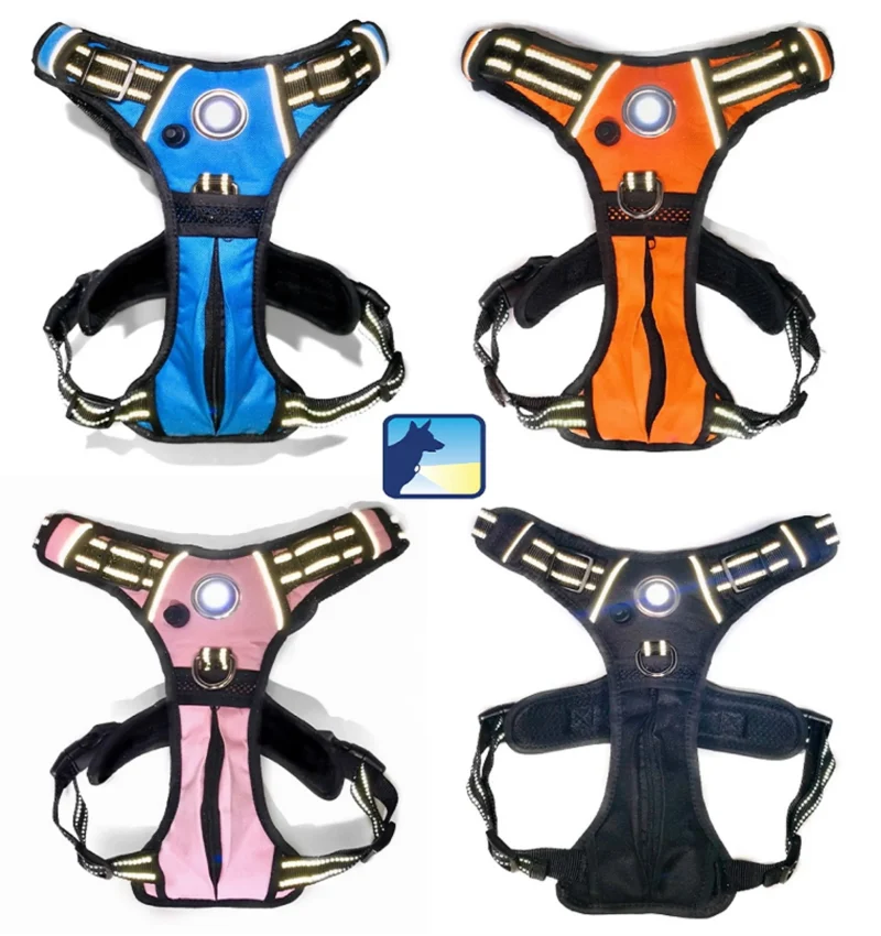 1233-sq3620514.0.td_size_1 Headlight Harness, Dog Harness with Built In LED Light