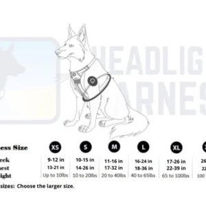1233-sq3620514.4.td_size_1 Headlight Harness, Dog Harness with Built In LED Light