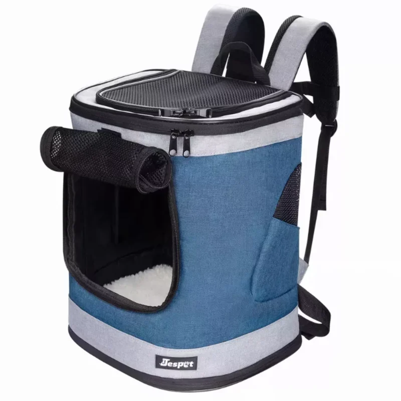 Pettz JESPET Pet Backpack Carrier for Small Dog, Puppy, Soft Carrier Backpack Ideal for Traveling, Hiking, Walking and Outdoor Activities with Family