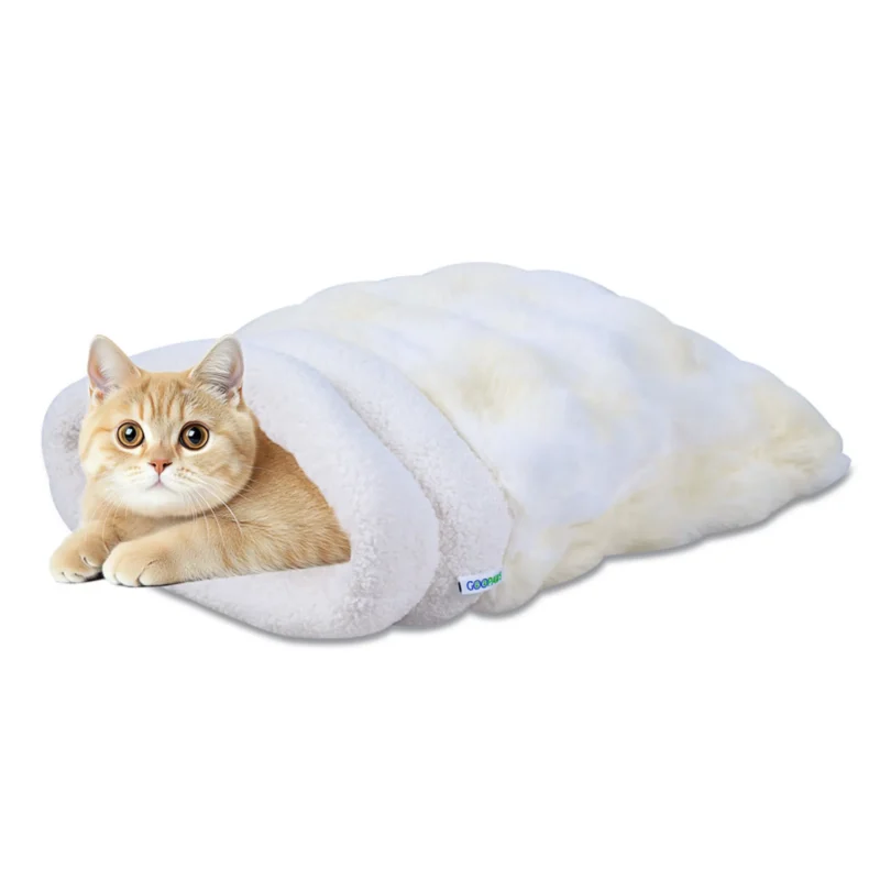 1305-CBD-2117CR.0.td_size_1 GOOPAWS 4 in 1 Self Warming Cat Sack Bed Cave