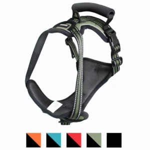 1305-GDH-1320GN.0.td_size_1-3 GOOPAWS Padded Reflective Dog Harness – Adjustable No-Pull Walking Harness