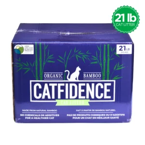 Pettz Catfidence Bamboo Cat Litter – Natural Clumping Odor Control Litter