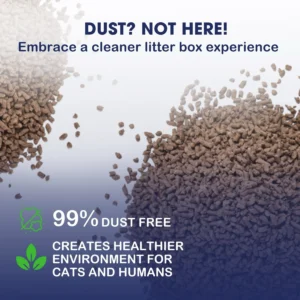 Pettz Catfidence Bamboo Cat Litter – Natural Clumping Odor Control Litter