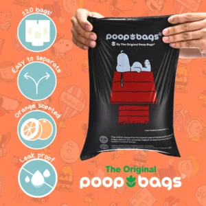 USDA Biobased Peanuts Orange Scented Leash Rolls