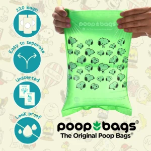 USDA Biobased Peanuts Unscented Leash Rolls
