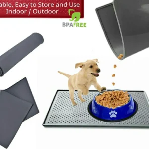 Silicone Pet Food Mat by Mr. Peanut's