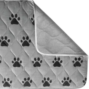 Mr. Peanut's Washable Reusable Pee Pads - Thermal Waterproof and Leakproof Pet Carrier Comfort Mat