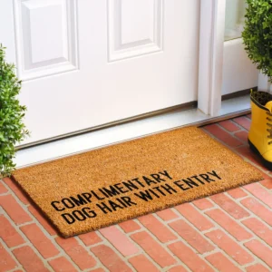 Calloway Mills Complimentary dog hair with entry Doormat