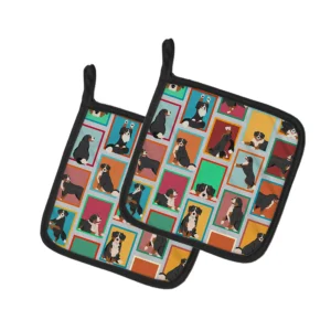 Lots of Dogs Pair of Pot Holders