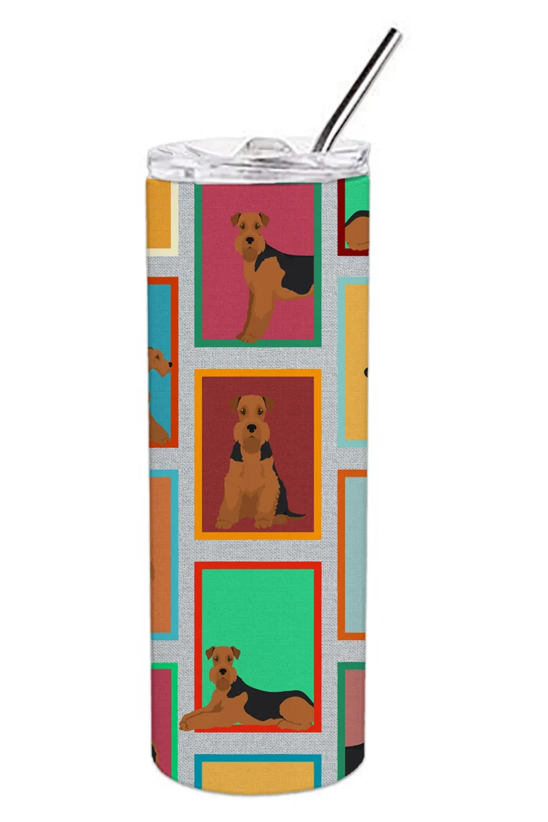 Lots of Dogs Stainless Steel Skinny Tumbler