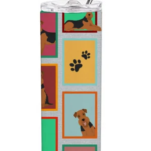 Lots of Dogs Stainless Steel Skinny Tumbler