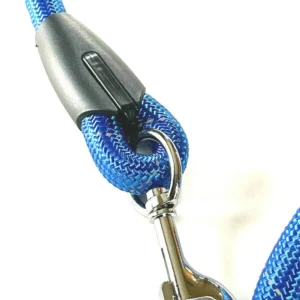 Large Dog Leash Rope Heavy Duty Reflective Nylon Material Excellent 3ft Size Blue