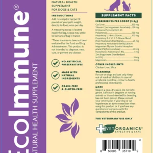 EcoImmune Immune Support & Booster Supplement for Dogs & Cats