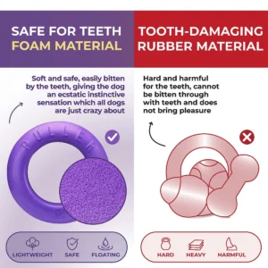 Pettz Puller MAXI Outdoor Dog Ring Toy – Fetch Tug & Exercise Ring