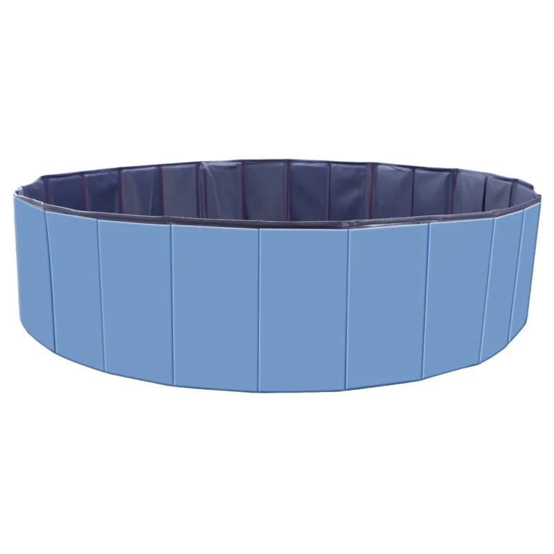 3239-HG_160cmPetSwimPool63InchBlue_GPCT952.0.td_size_1 Foldable Pet Swimming Pool PVC Kiddie Baby Dog