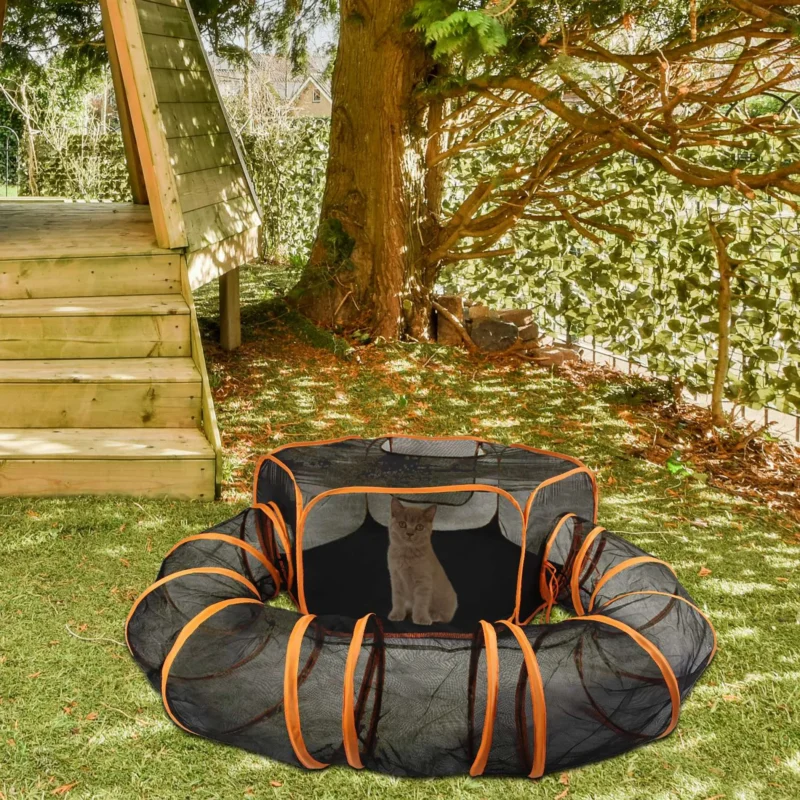 2 In 1 Foldable Pet Play Tent