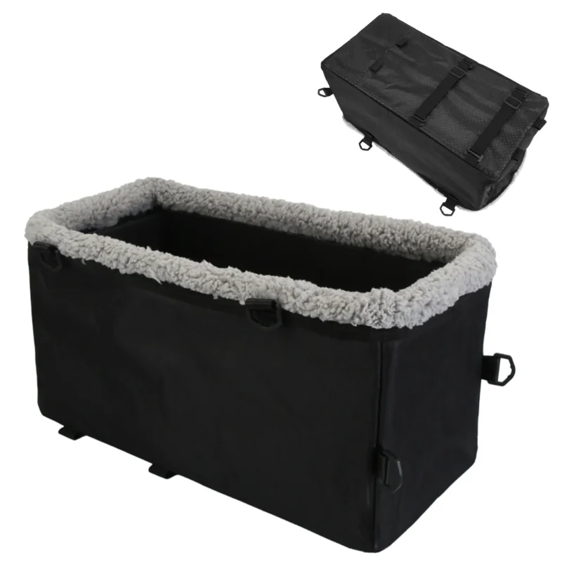 Small Dog Car Seat with Harness Center Console Pet