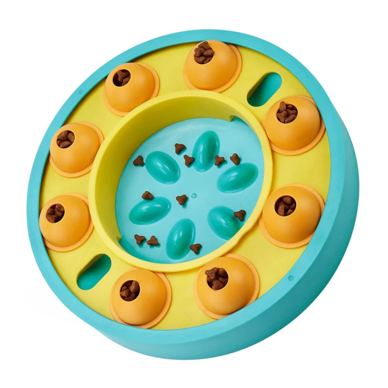 Dog Puzzle Food Feeder Slow Feeding Bowl