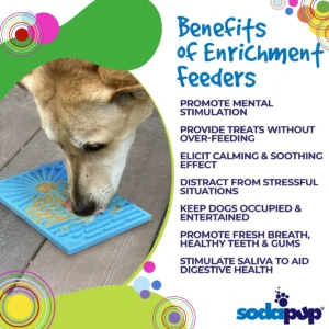 Surf's Up eMat - Small Lickmat for Dogs and Cats | Beach-Themed Design